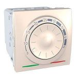 MGU3.503.25 Терморегулятор з датчиком для теплої підлоги 10А (+5+45°С) слон. кіст. Unica Schneider Electric