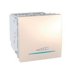 MGU3.515.25 Світлорегулятор натискний 230В та 12В, слонова кістка Unica Schneider Electric