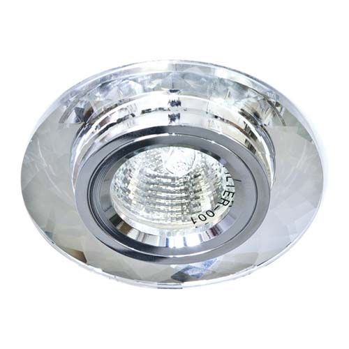 Встроенный светильник Feron 8050-2 серебро серебро