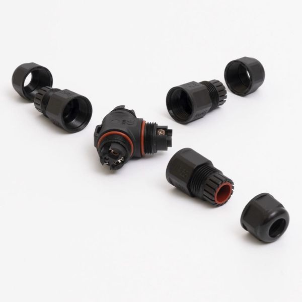 Коннектор T-подібний TL20 3pin IP68