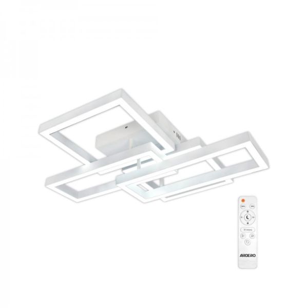 Світильник люстра Ardero led al6494-1ard Urban 75В 3000-6000К 4500Лм пульт білий
