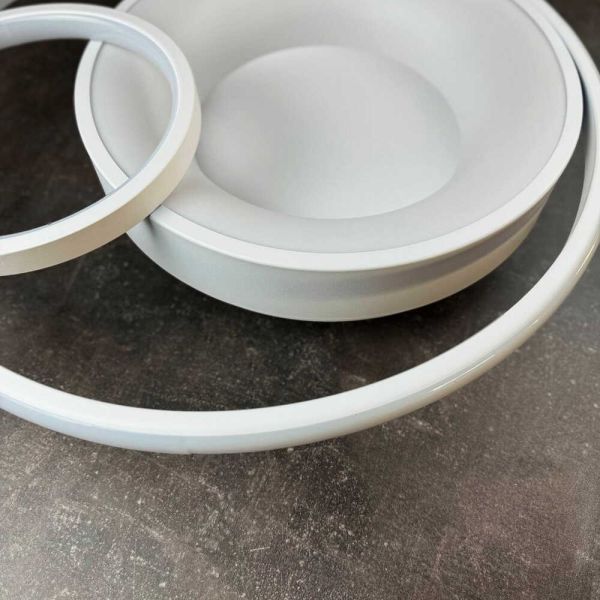 Світильник Led smart Violux Duos пульт 100W 3000-5000K IP20 коло білий