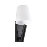 Світильник настінний Violux Umbrella USB+TYPE-C бра Led 3W 4200K IP20 чорний білий