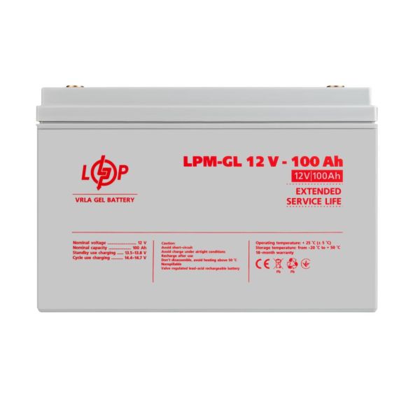 Аккумулятор гелевый LP LogicPower LPM-GL 12V - 100Ah
