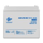Аккумулятор мультигелевый AGM LP LogicPower LPM-MG 12V - 33Ah