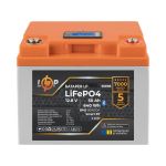 Аккумулятор LiFePO4 LP LogicPower 12,8V-50Ah 640Wh BMS 80А-50A пластик LCD Smart BT