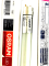 Лампа трубка Osram линейная 16W 4000К 1800lm 1200мм G13 ST8E-1.2M 220V 1-сторона подключения