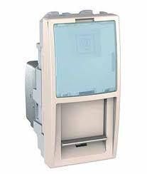 MGU3.410.25 Розетка комп,ютерна RJ45 кат.5e UTP неекран. 1мод, слон. кістка Unica Schneider Electric