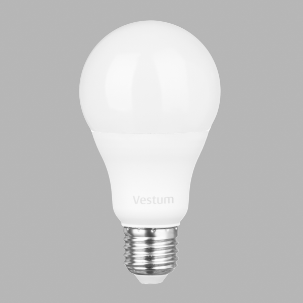 Лампа LED Vestum A65 15W 3000K 220V E27