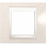 MGU6.002.524 Рамка 1м шампань - слонова кістка Unica Plus Schneider Electric