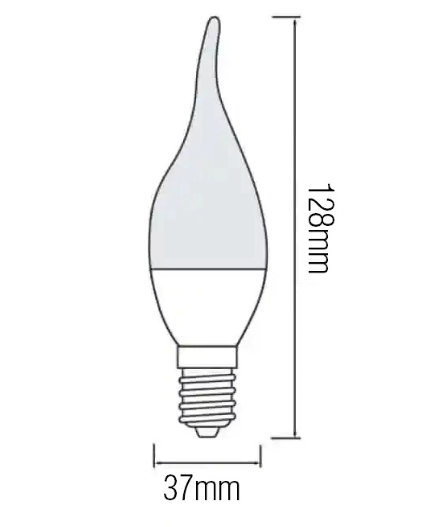 Светодиодная лампа CRAFT-6 6W E14 6400К