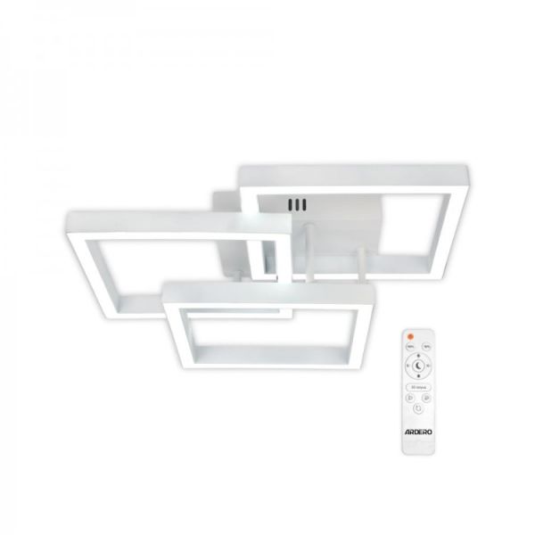 Світильник люстра Ardero led al6493-1ard Urban 60В 3000-6000К 3600Лм пульт білий