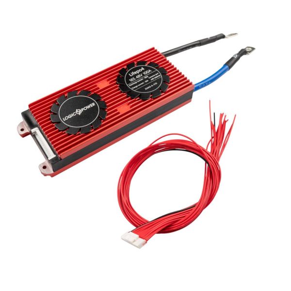 Плата BMS LP LogicPower LiFePO4 48V 16S Dis 100A Ch 50A