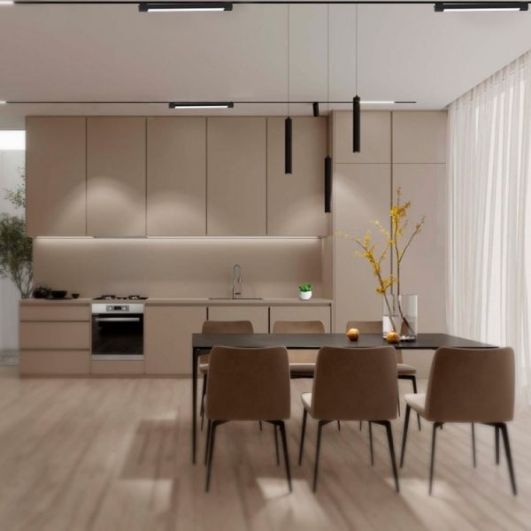 Светильник трековый Led поворотный Ardero AL122F 30Вт 4000K черный