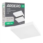 Світильник накладний Ardero led al808 6Вт 5000К 480Лм IP40 білий