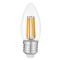 Лампа Feron led 7.6W 4000K 1255Lm E27 С35 230V свечка филамент