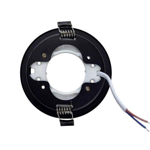 Світильник вбудований точковий Violux Tokio-R GX53 max15W 220V коло IP20 чорний