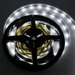 Светодиодная LED лента 5м SMD5630 60 IP33 белая сверхяркая Standart