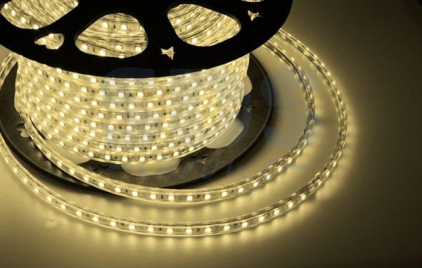Светодиодная LED лента 5м SMD5050 60 IP33 цвет теплый белый (Premium)