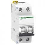 Автоматичний вимикач iK60 2P 6A C A9K24206 Schneider Electric
