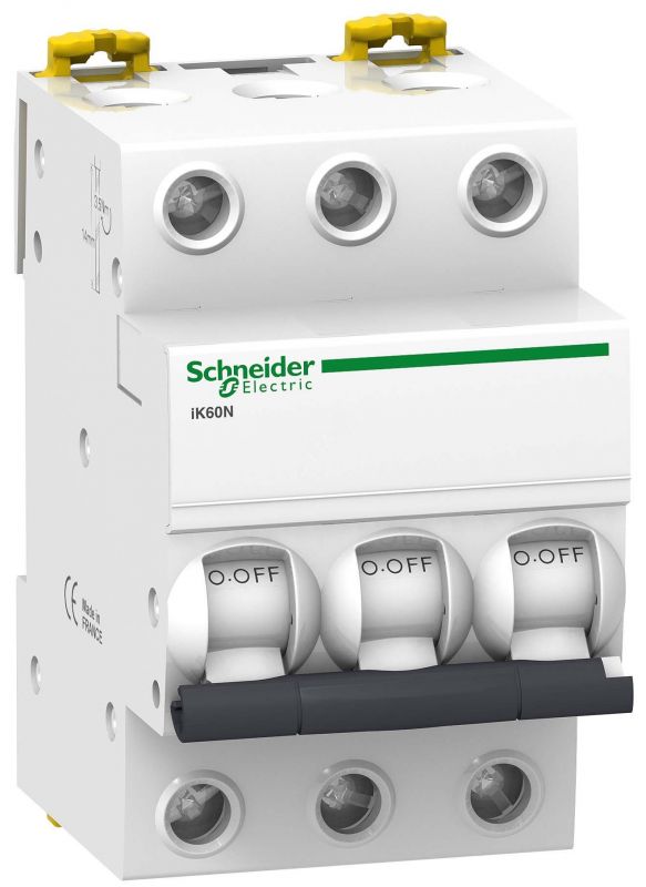 Автоматичний вимикач iK60 3P 20A C A9K24320 Schneider Electric