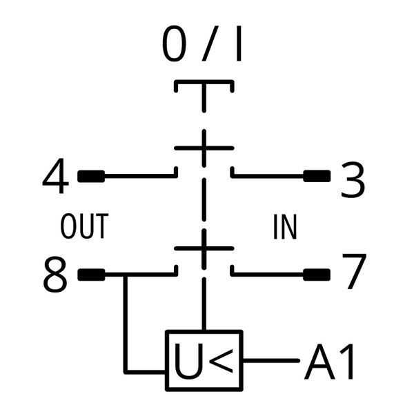 Пусковая электромагнитная кнопка ESSB-102YC 5pin, желтая рамка