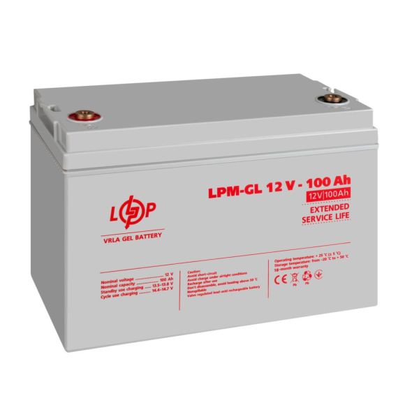 Аккумулятор гелевый LP LogicPower LPM-GL 12V - 100Ah