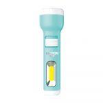 LED фонарь ручной аккумуляторный Lebron L-HL-31 1W + 1W COB USB 1200mAh Li-Ion зеленый