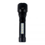 Ліхтар LED  ручний акумуляторний Lebron L-HL-40 2W + 0,8W 1200mAh Li-Ion чорний