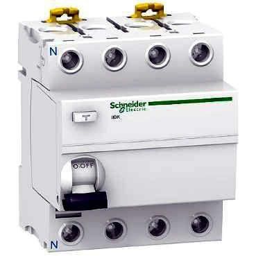 Диференційний вимикач ПЗВ iID K 4P 63A 300мА AC Schneider Electric A9R75463