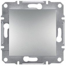 Выключатель 1-клавишный 2-полюсный Алюминий Asfora Plus Schneider Electric EPH0200161