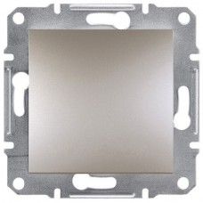 Выключатель 1-клавишный 2-полюсный Бронза Asfora Plus Schneider Electric EPH0200169