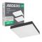 Світильник накладний Ardero led al808 6Вт 5000К 480Лм IP40 чорний