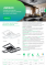 Світильник люстра Ardero led al6494ard Urban 75В 3000-6000К 1800Лм пульт чорний