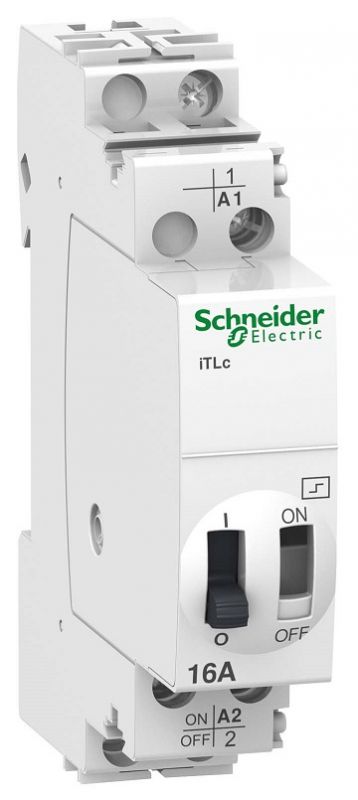 Импульсное реле с центральным управлением ACTI 9 iTLc 16A 1НО 24В АС A9C33111 Schneider Electric