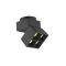 LED Світильник магнітний трековий VIDEX LE24B 7.5W 4000K 48V Black