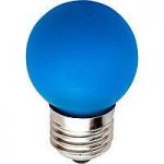 Светодиодная Led лампа 1W Е27 Rainbow Blue 12lm