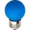 Світлодіодна лампа 1W Е27 Horoz Rainbow Blue 12lm