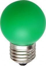 Светодиодная лампа 1W Е27 Rainbow Green 68lm Horoz