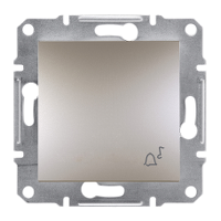 Кнопка Звонок, Бронза Asfora Plus Schneider Electric EPH0800169