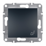 Кнопка Звонок, Антрацит Asfora Plus Schneider Electric EPH0800171