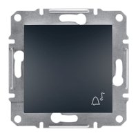 Кнопка Звонок, Антрацит Asfora Plus Schneider Electric EPH0800171