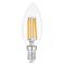 Лампа Feron led 7.6W 4000K 1255Lm E14 С35 230V свечка филамент