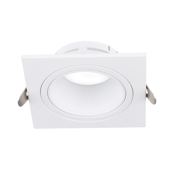 Світильник точковий вбудований Violux Bordo-S 35W GU10 220V IP20 квадрат білий