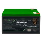 Аккумулятор LiFePO4 LogicPower GV12,8V-6Ah 76Wh