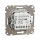 Універсальний поворотний димер для світлодіодних ламп Алюміній Sedna Design Schneider Electric SDD113502