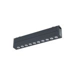 Світильник трековий магнітний Violux UST-GR 12W 960Lm 4000К 48V чорний