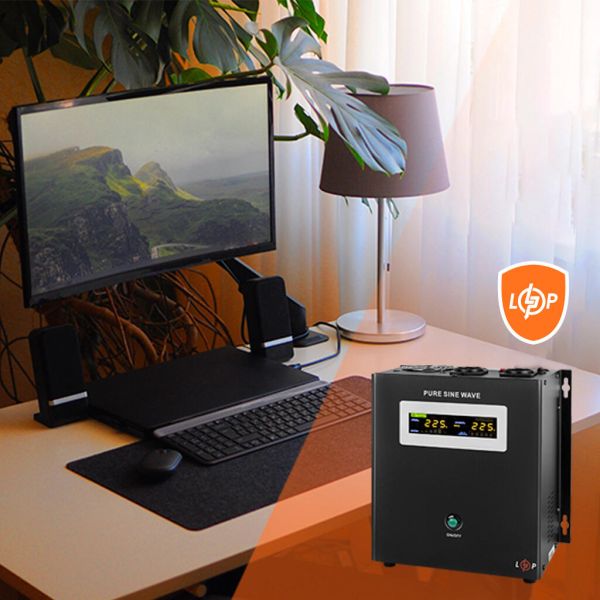 ИБП LP LogicPower LPY-W-PSW-2000VA+ 1400Вт 10A-20A с правильной синусоидой 24V