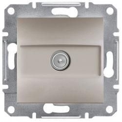 Розетка телевизионная TV конечная Бронза Asfora Plus Schneider Electric EPH3200169