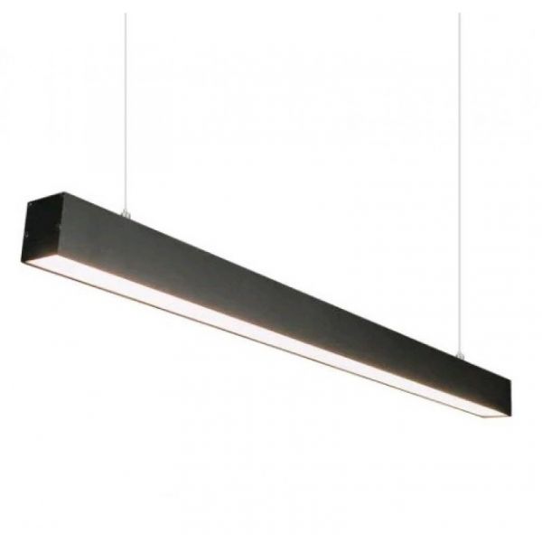 Лінійний LED світильник підвісний Horoz INNOVA3-40 40W 4000К чорний